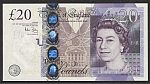 Great Britain, P-392a, 2006, 20 Pounds Bank of England, GemCU